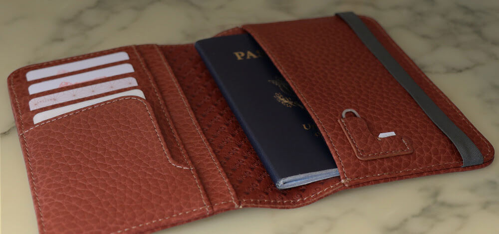 The All-New Leather Passport Holder - New Release!