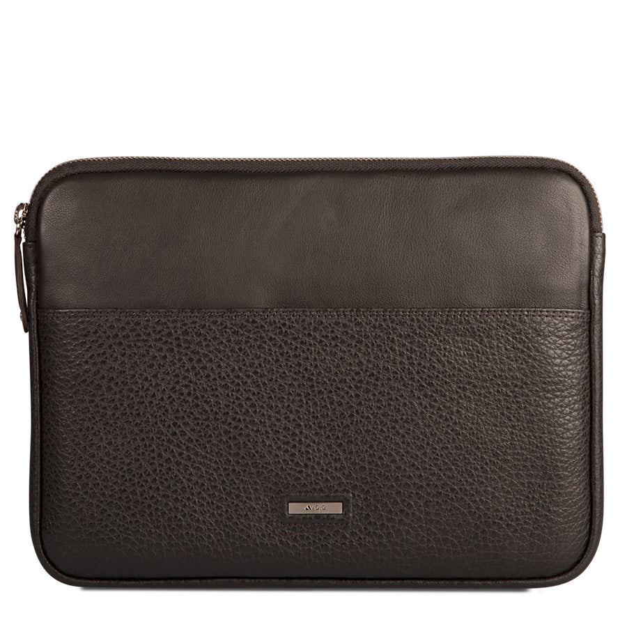 iPad Air (2020) and iPad Pro 11" Zippered Leather Pouch - Vaja
