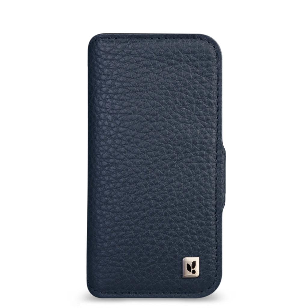 Wallet iPhone 15 Pro leather case - Vaja
