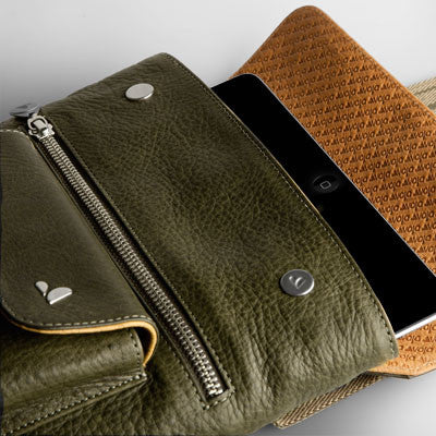 Small Messenger Bag - for iPad mini 4 &amp; 7&quot; tablets - Vaja