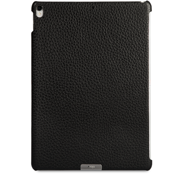 Housse iPad Pro 12.9 2015 Vaja Fait Main Cuir Véritable - Noire
