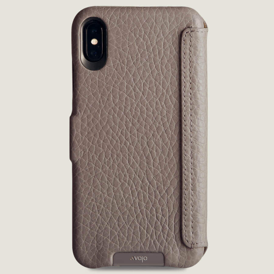 Folio LP - iPhone Xs Max Leather Case - Vaja