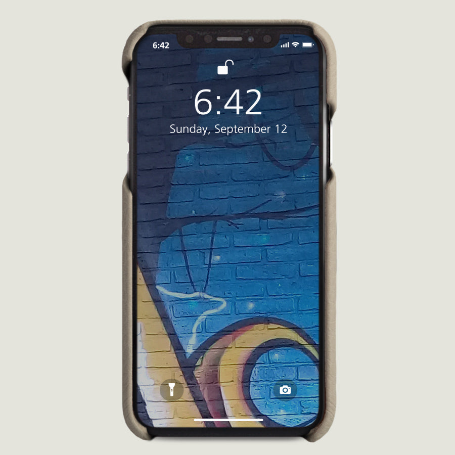Grip iPhone Xr Leather Case - Vaja