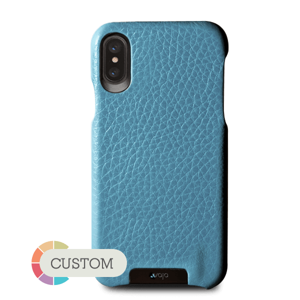 Custom Grip iPhone X / iPhone Xs Leather Case - Vaja