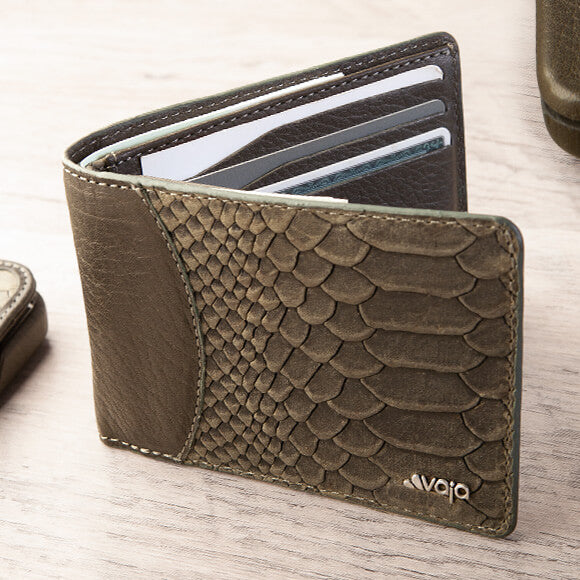 Kobra Leather Wallet - Vaja