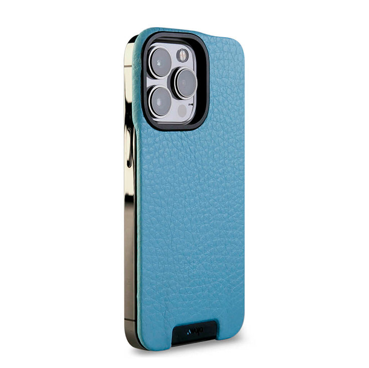Custom iPhone 13 Pro Leather Shield - Vaja