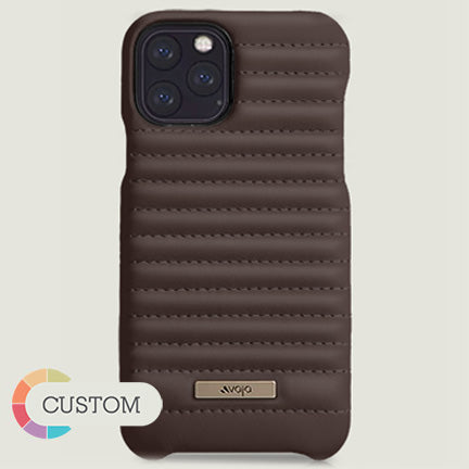 Custom Rider Grip iPhone 11 Pro Max leather case - Vaja