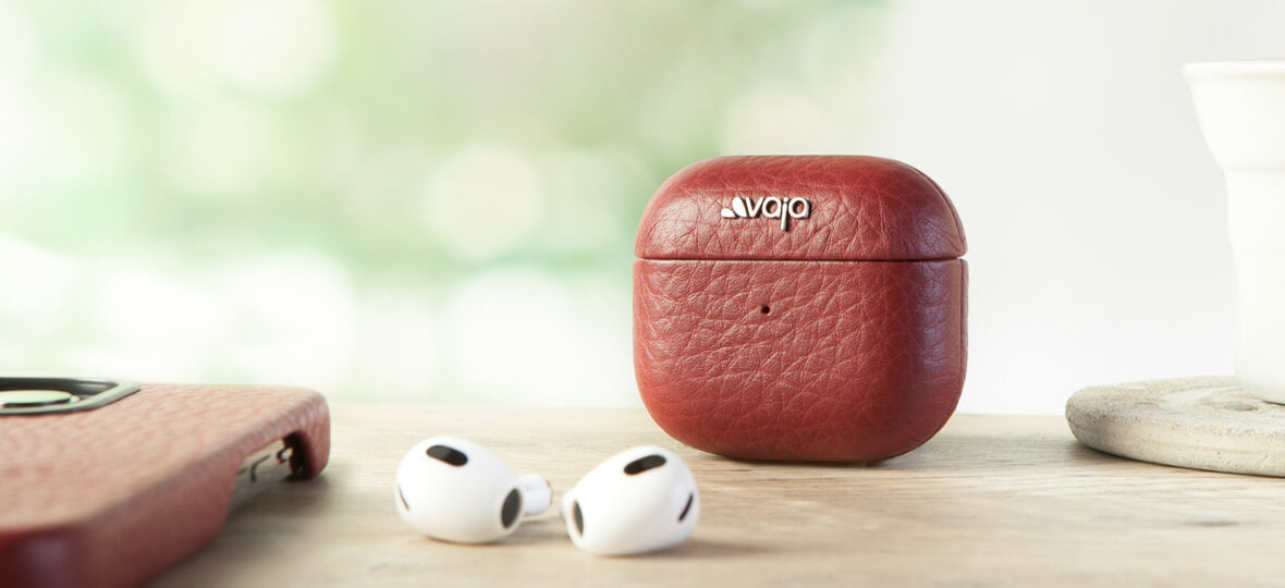 Sonic AirPods 3 leather case (2021) - Vaja