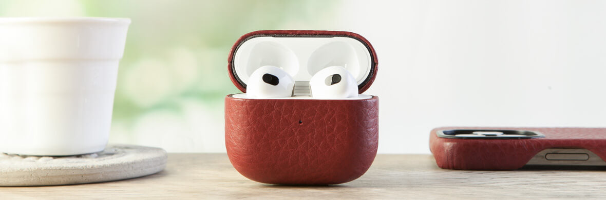 Sonic AirPods 3 leather case (2021) - Vaja