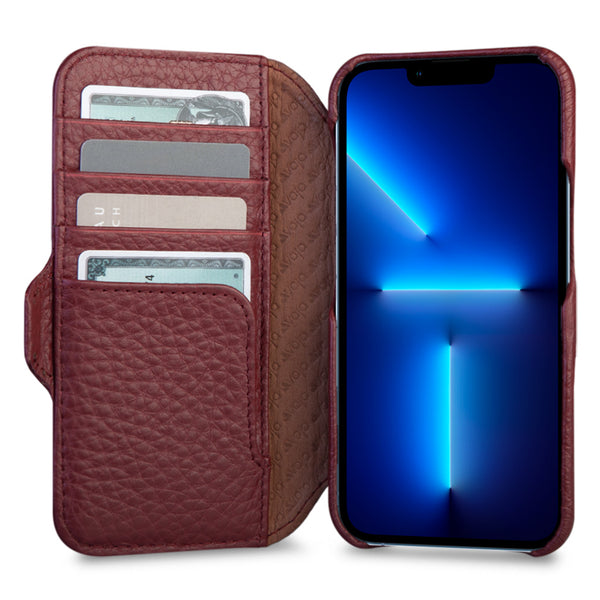 Valextra iPhoneケース13Pro iPhone 13 Pro Leather Cases - Vaja