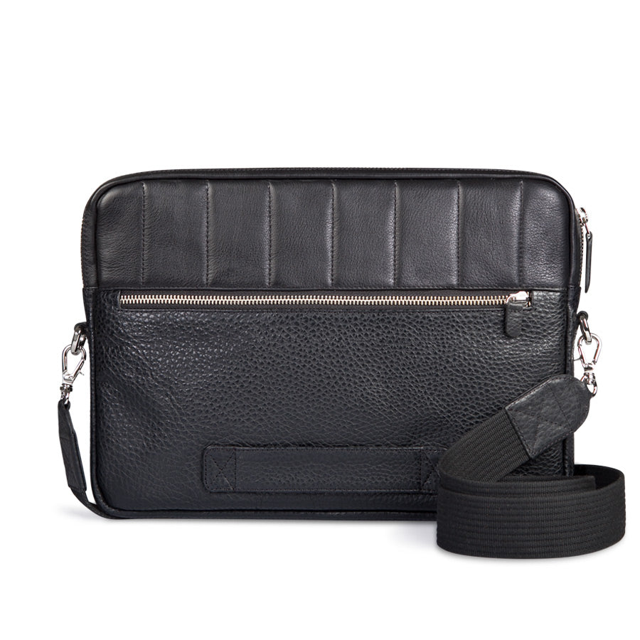 MacBook 13" Zippered Leather Pouch - Vaja