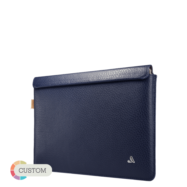 Customizable MacBook 12'' Leather Sleeve - Vaja