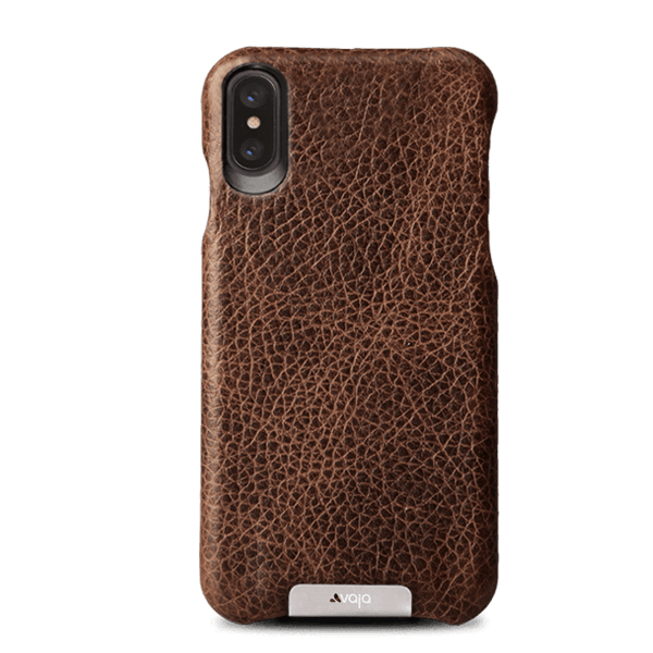 Grip - Premium iPhone X Leather case by Vaja