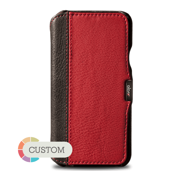 Custom Agenda MG LP iPhone X/Xs Leather Case - Vaja