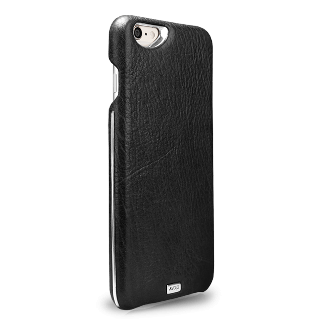 Customizable Grip Silver Argento - Unique iPhone 6/6s Leather Case - Vaja