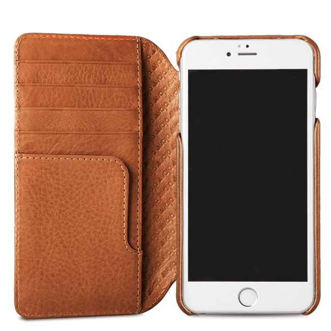 Wallet Agenda - iPhone 7 Plus Wallet Leather Case - Vaja