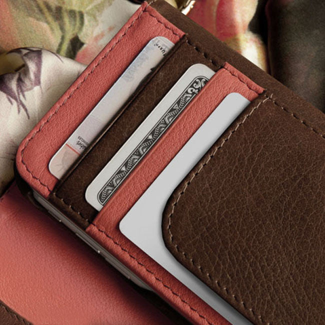 Lola XO - iPhone 6 Plus/6s Plus leather Wallet with detachable case - Vaja