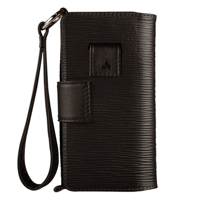 Lola XO - iPhone 8 Plus Wallet leather wristlet case - Vaja
