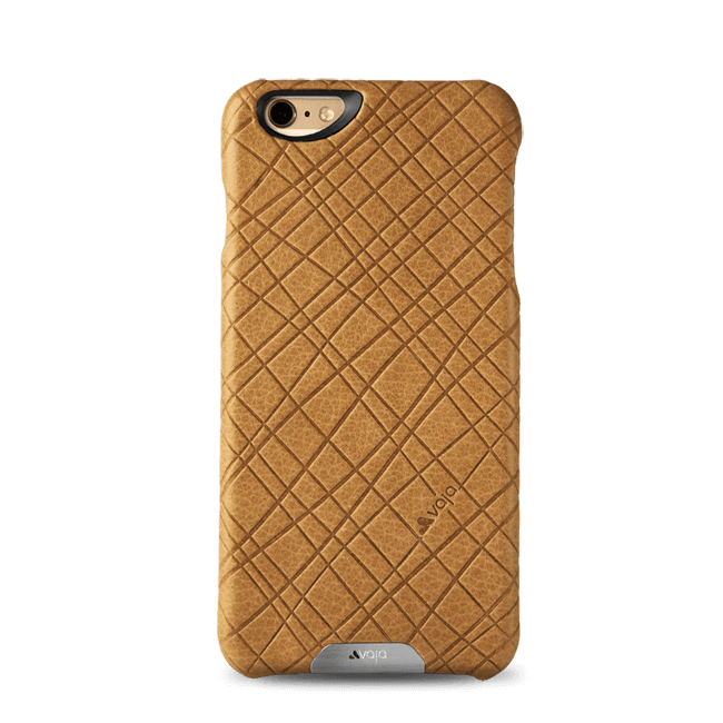 iPhone 6 Plus/6s Plus - Embossed Leather Grip Case - Vaja