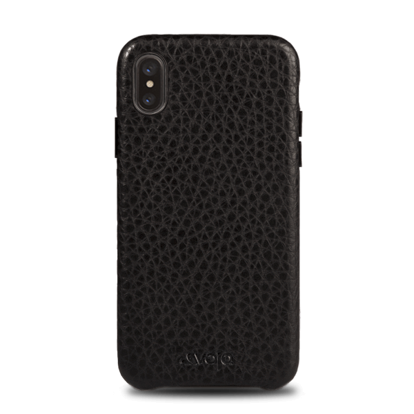 Slim Grip iPhone X Leather Case - Vaja