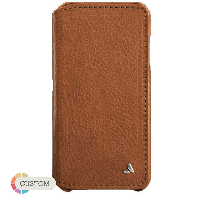 Customizable Wallet Agenda - Wallet + iPhone 6 Plus/6s Plus Leather Case - Vaja