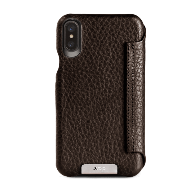 Wallet Agenda iPhone X / iPhone Xs Leather Case - Vaja