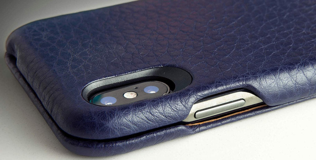There's Something Beautiful about a Leather Case Around Your iPhone X