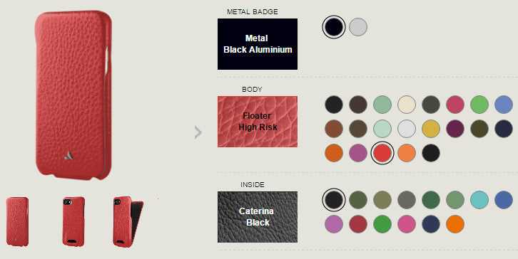 Making iPhone Leather Case With Your Own Colors