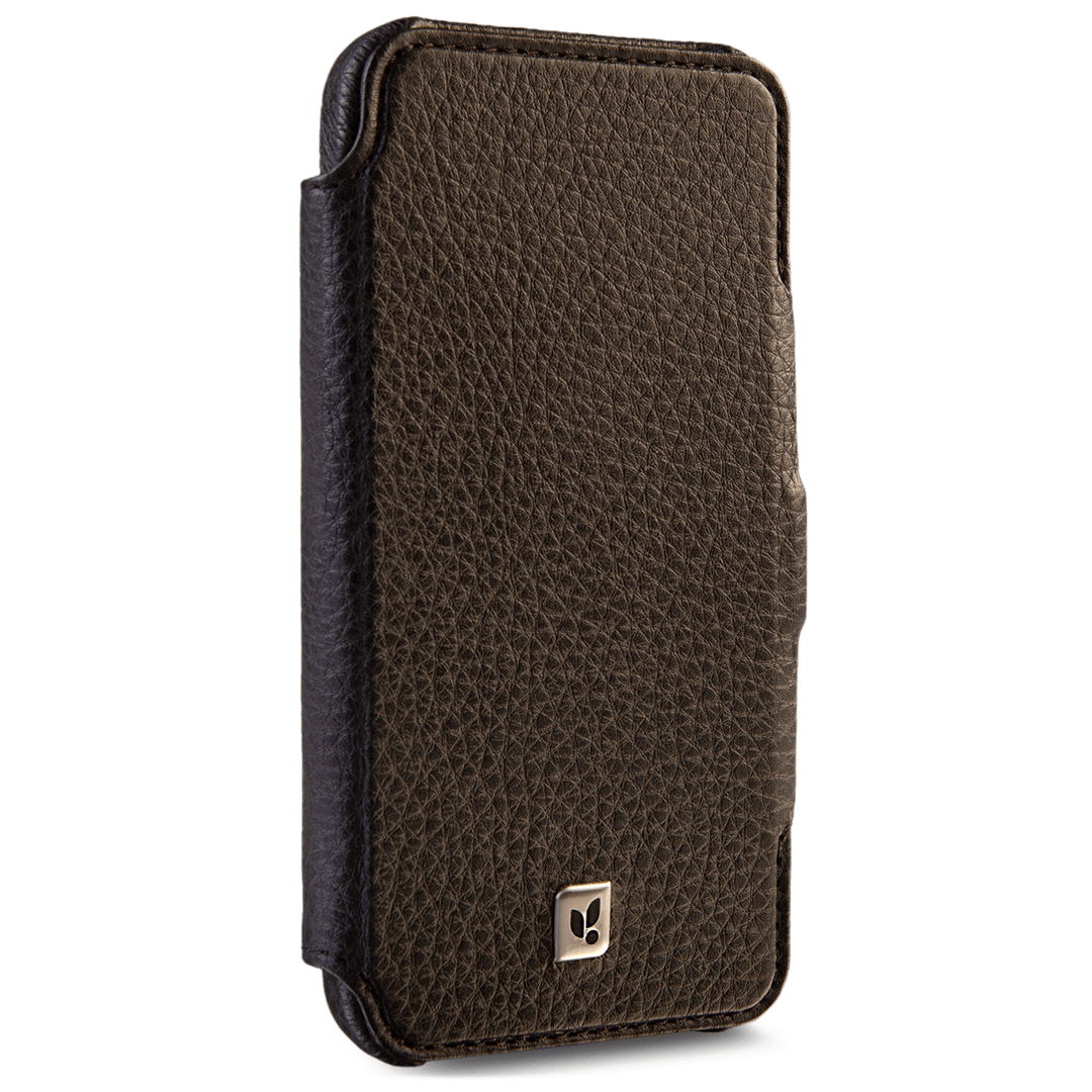 Custom iPhone Folio Leather Case V-Mag - Vaja