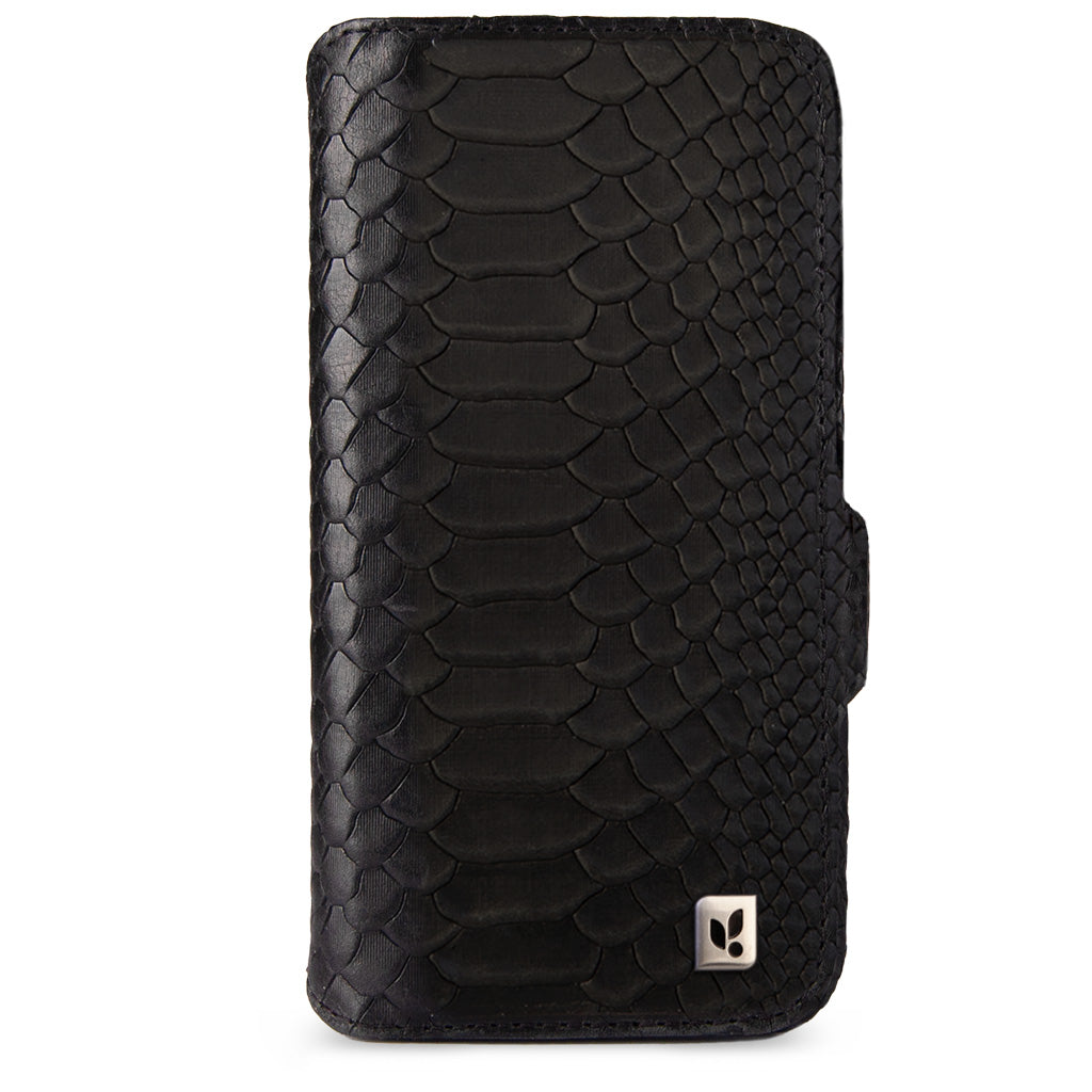 Croco Embossed Leather Case for iPhone 15 Pro and 15 Pro Max by