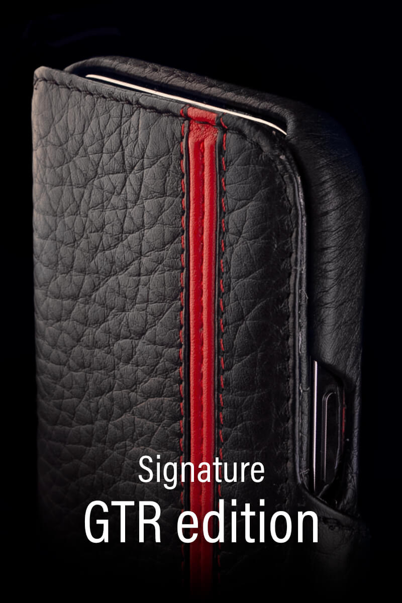 iPhone Leather Cases GTR Collection