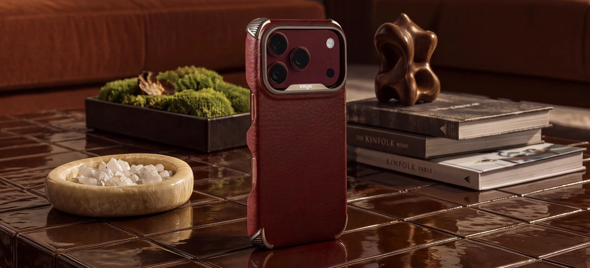 Vaja leather cases for iPhone 18 Pro