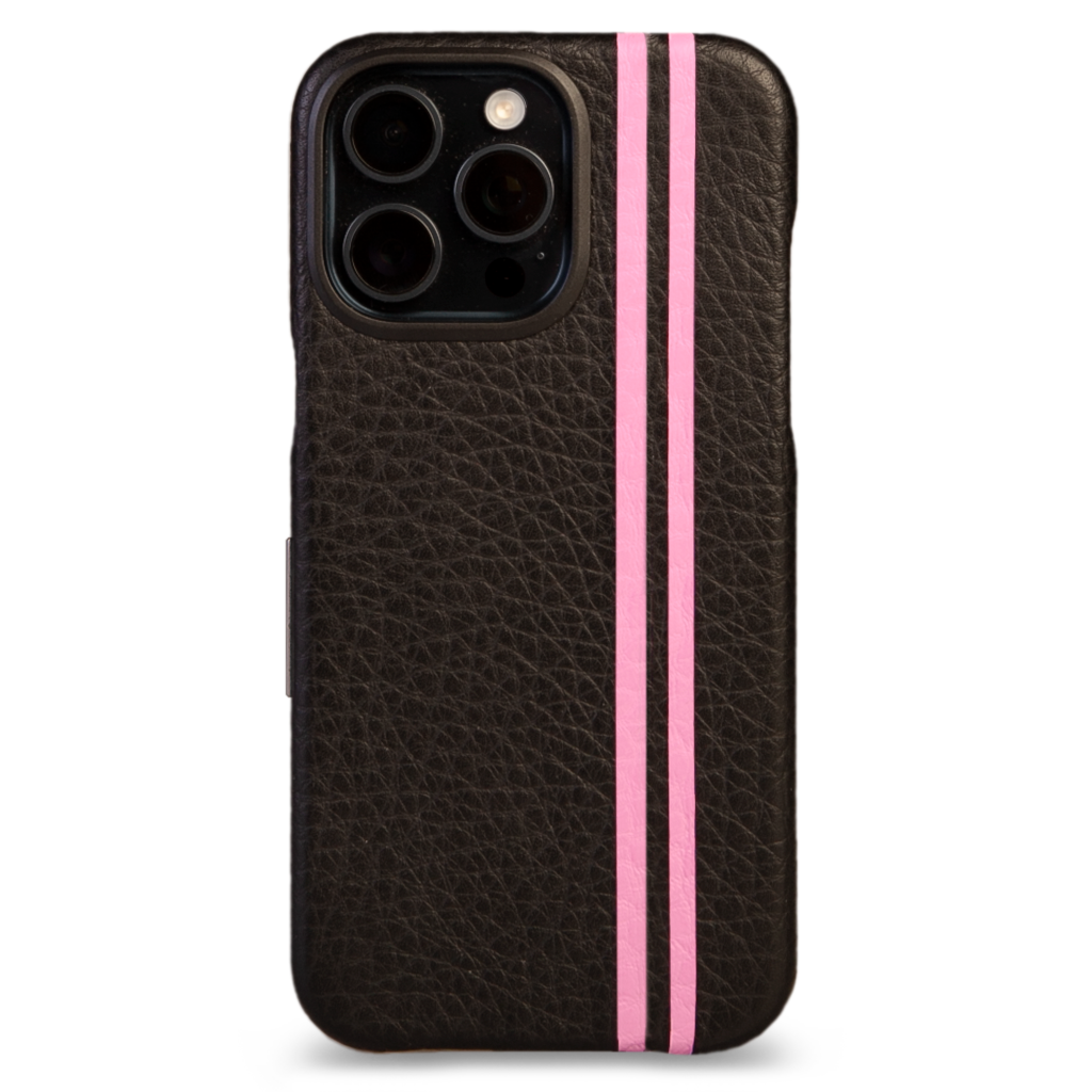 Custom V-Mag GTR Leather Case for iPhone 15 Pro Max - Vaja