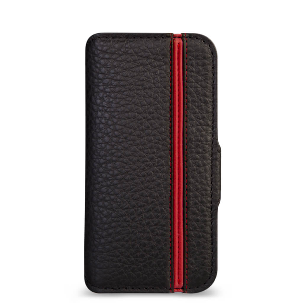 V-Mag iPhone 15 Pro leather case plus V-Mag Mini Wallet