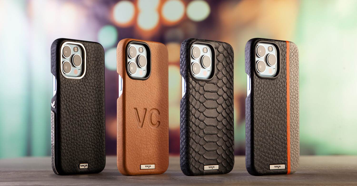 Leather Case iPhone 14 Grip Banner