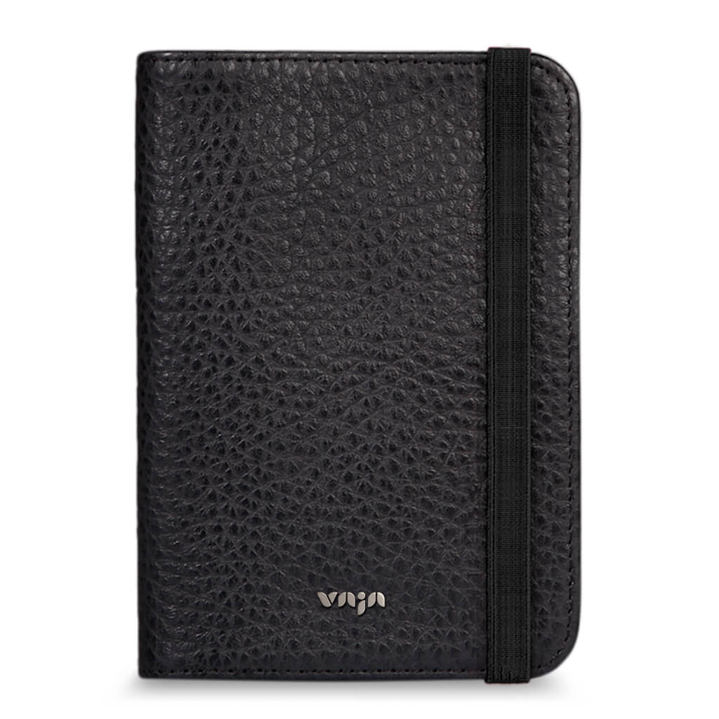 Alfa Leather Passport Holder - Vaja