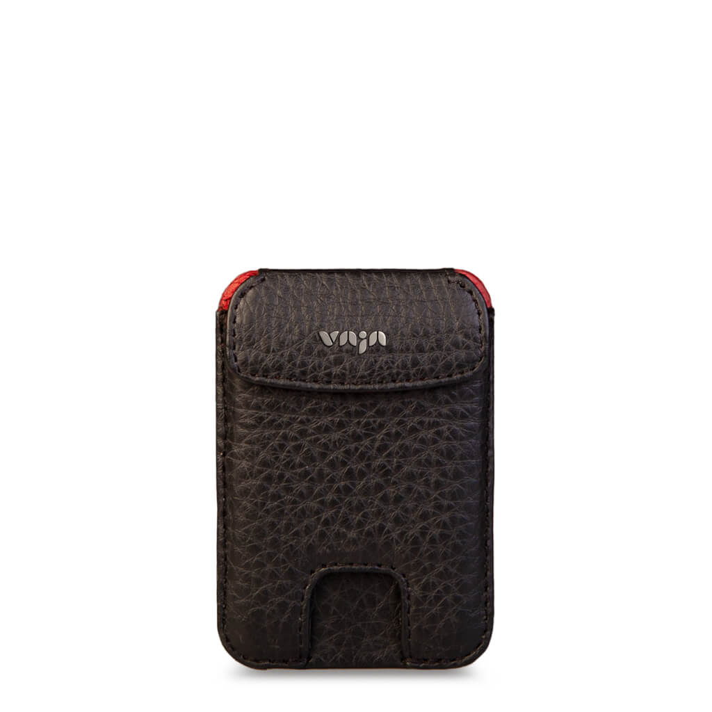 V-Mag Mini Wallet - Floater Black and Rosso