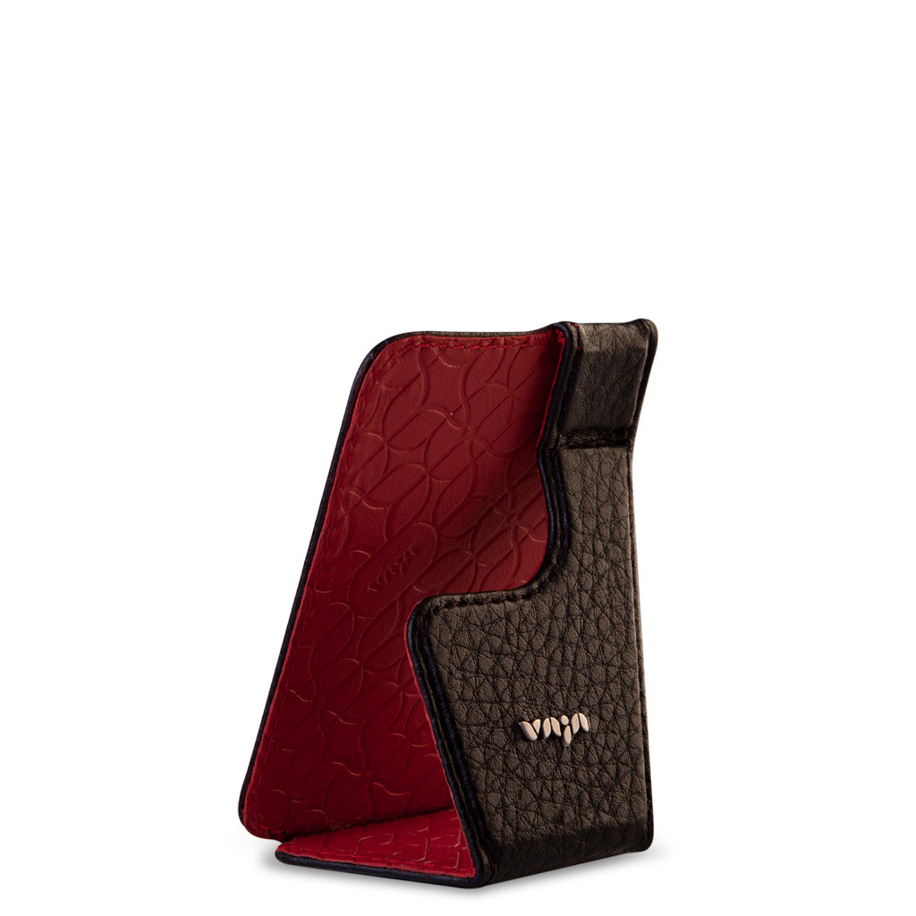 V-Mag Leather Stand for iPhone 15/16 Series - Vaja