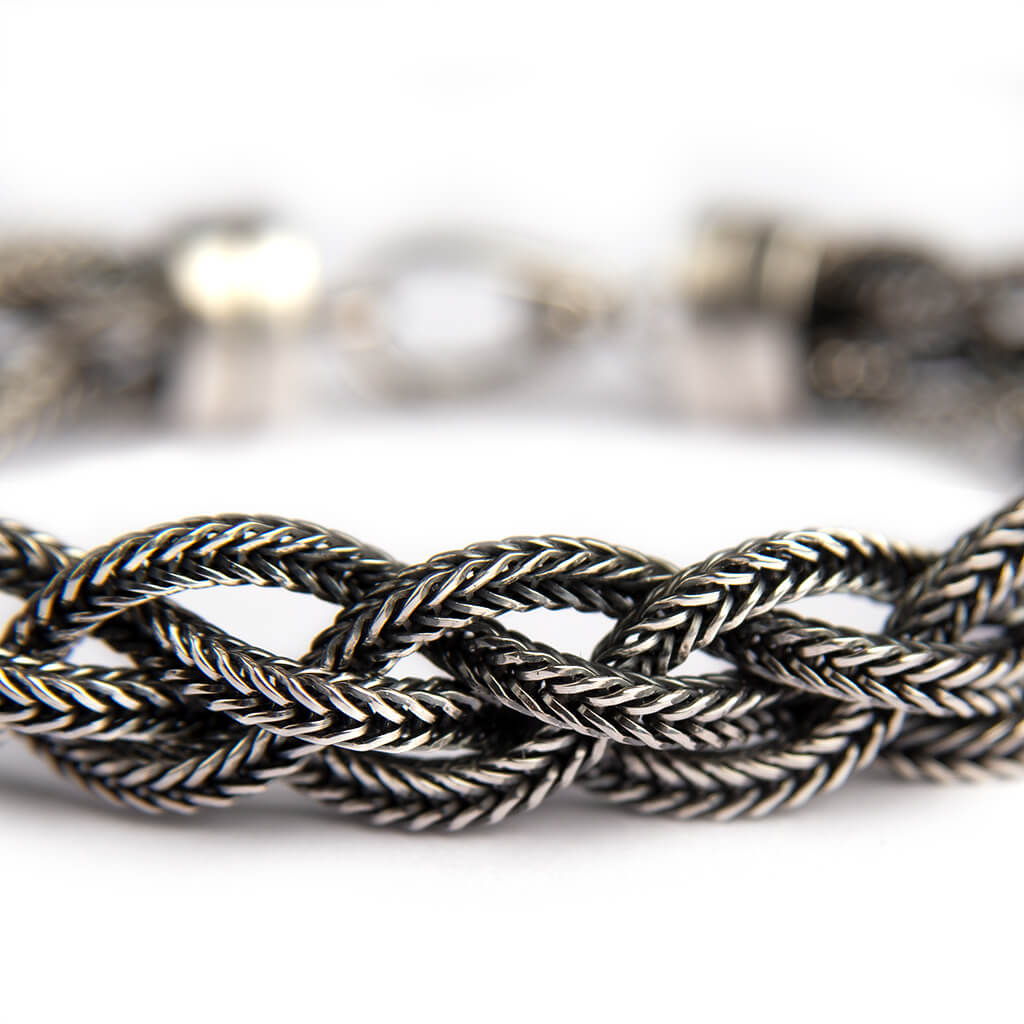 Trento Bracelet in Sterling Silver - Vaja