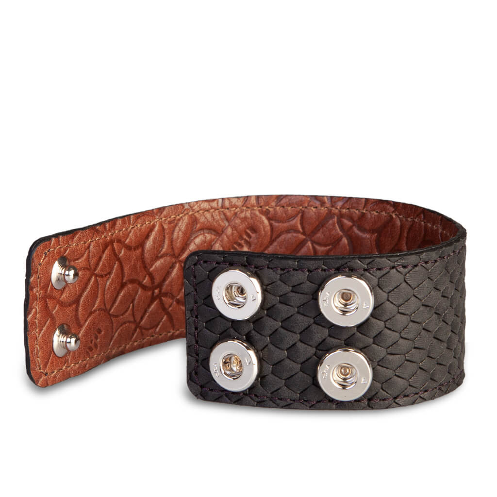 Tribe Leather Wristband - Vaja