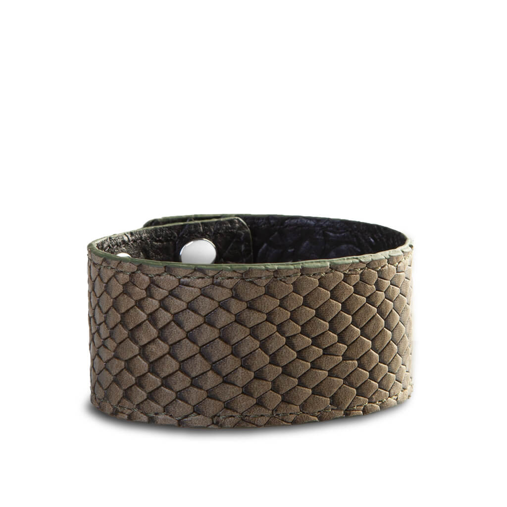 Tribe Leather Wristband - Kobra Jungle