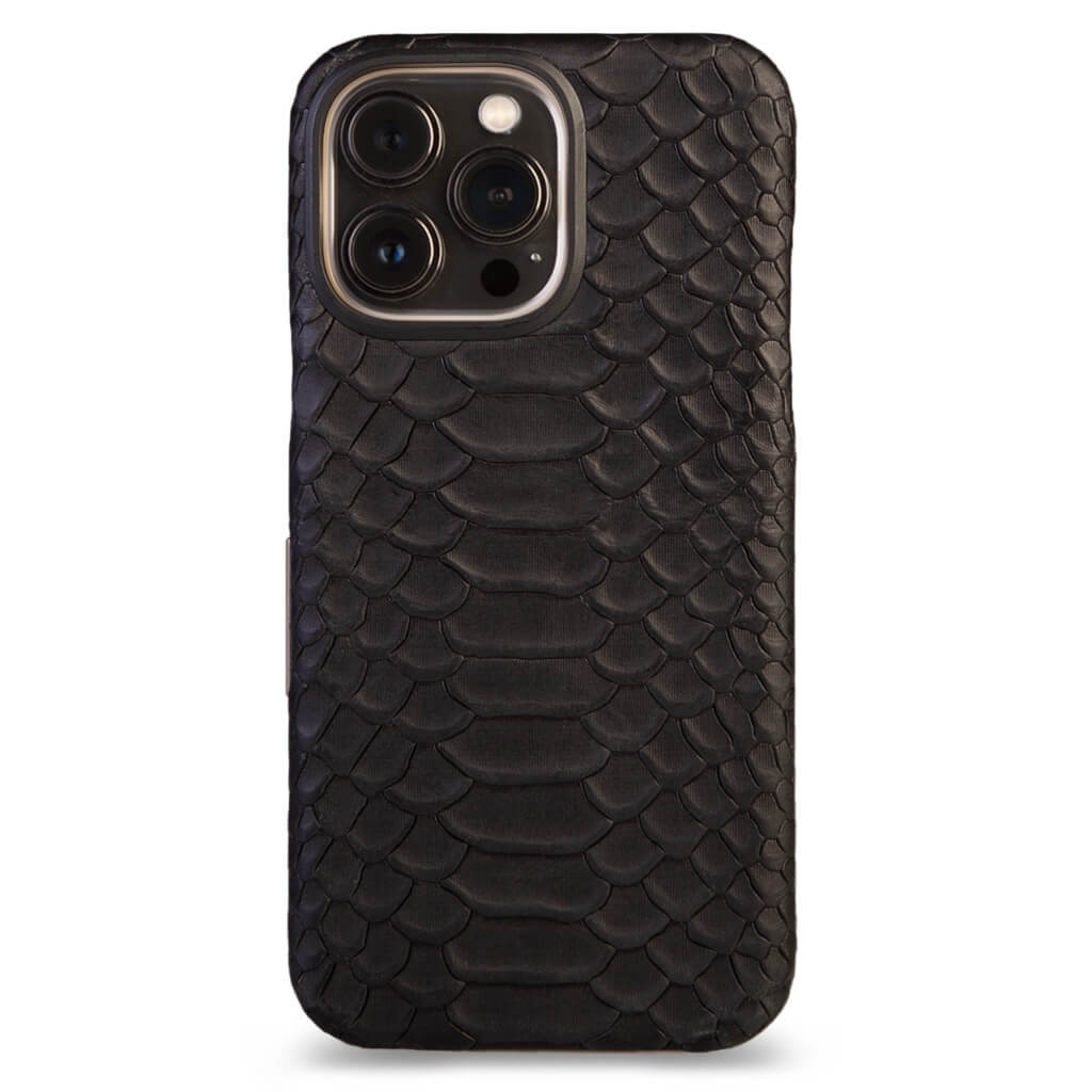 Classic Case for iPhone 15 Pro in Genuine Python