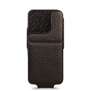 2 in 1 iPhone 15 Pro Max Leather Case - Vaja