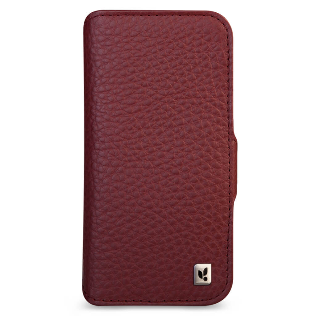 Wallet iPhone 15 Pro Max leather case - Vaja