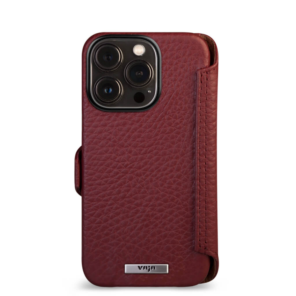 Wallet iPhone 15 Pro Leather case - Premium Leather Wallet iPhone 15 Pro Leather case - Premium Leather