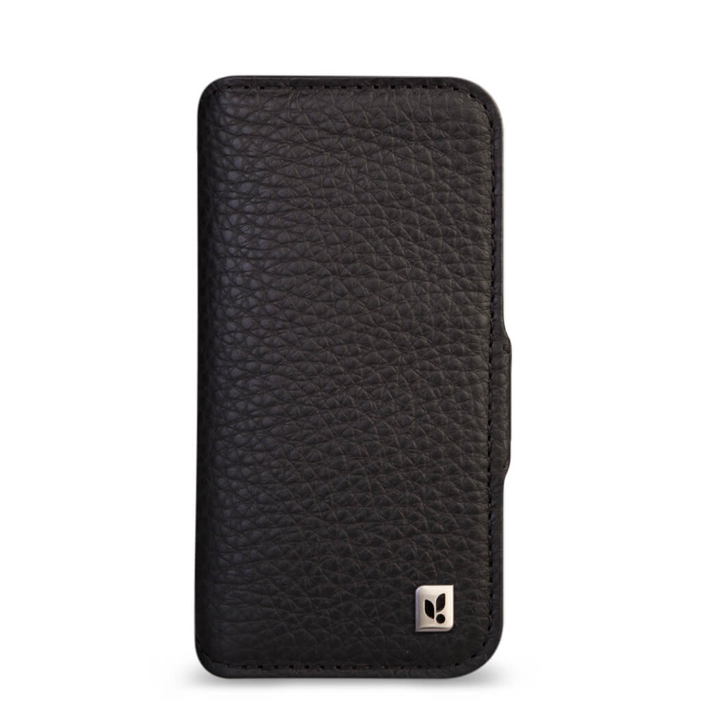 Unique Leather Wallet for iPhone 15 Pro - Vaja