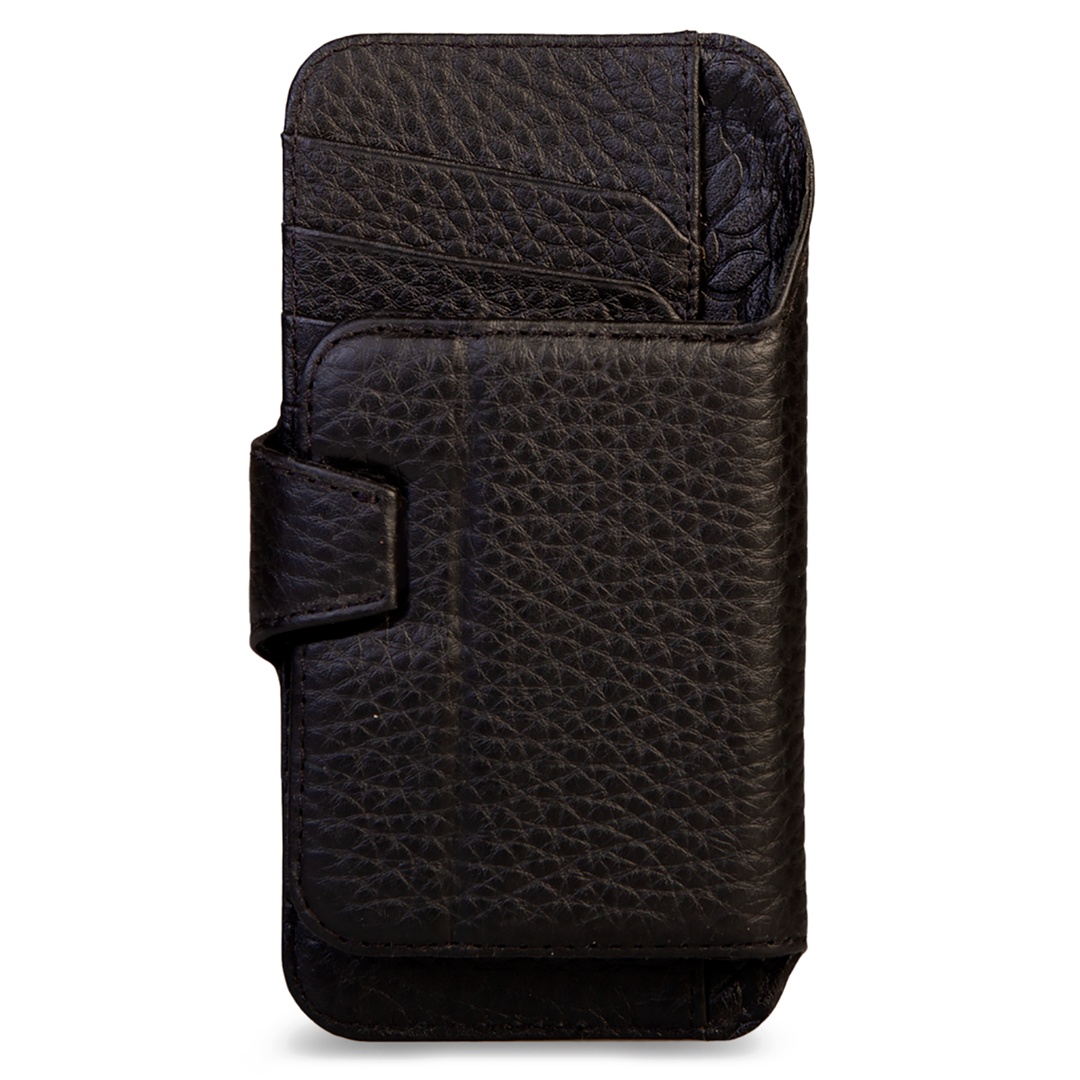 Custom Wallet Wrap iPhone 18 Pro & iPhone 18 Pro Max Detachable Leather Wallet Add-On - Vaja