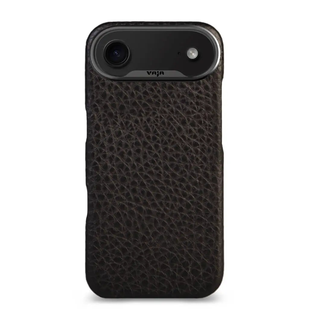 Grip – iPhone 17 Air leather case V-Magsafe - Floater Black