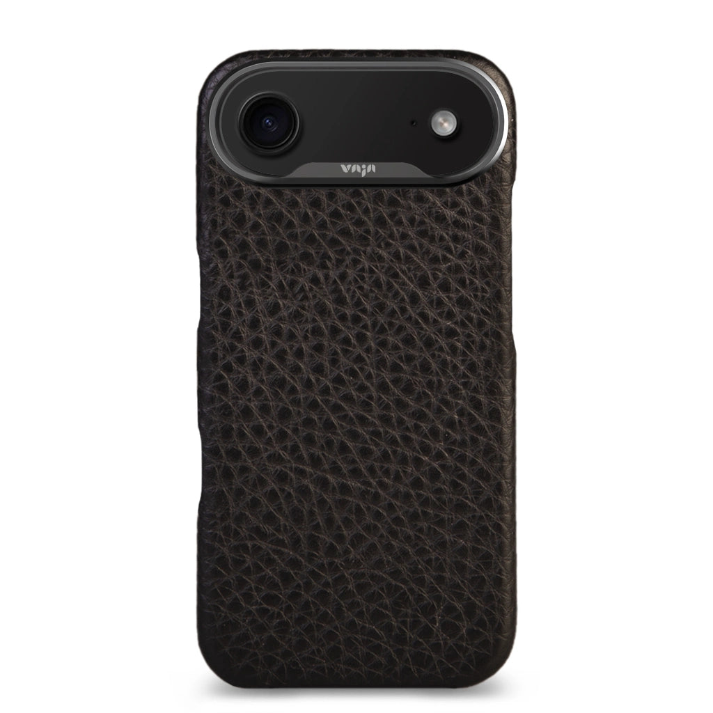 Grip – iPhone 17 Air leather case V-Magsafe - Floater Black