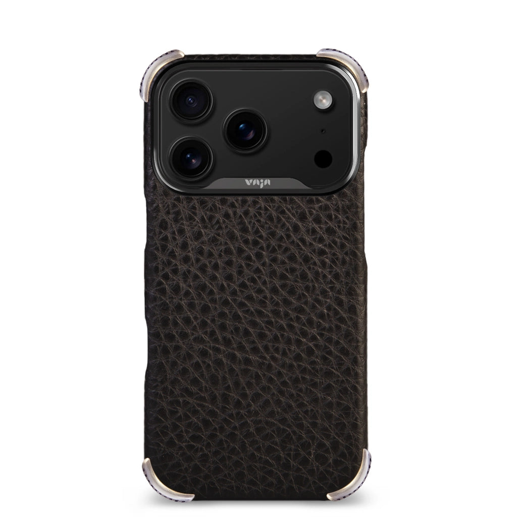 Buckler Grip iPhone 17 Pro leather case with Magsafe - Vaja
